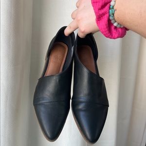 Faux leather booties